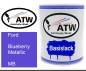 Preview: Ford, Blueberry Metallic, MB: 1L Lackdose, von ATW Autoteile West.